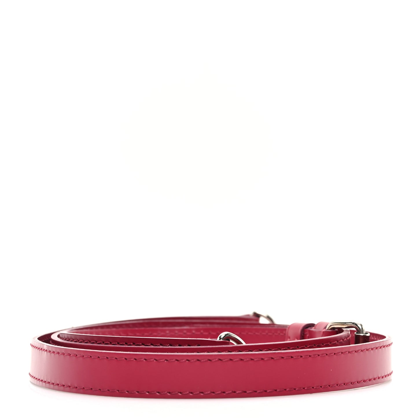 Calfskin 16mm Adjustable Shoulder Strap Fuchsia