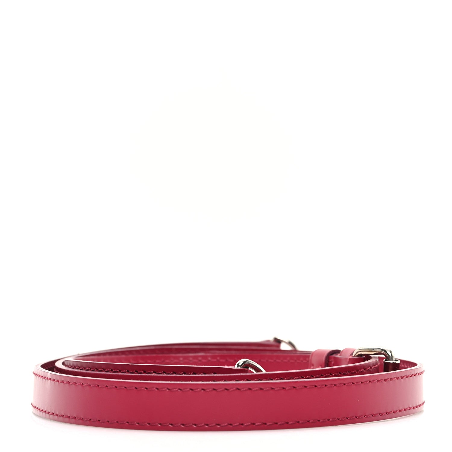 Louis Vuitton Calfskin 16mm Adjustable Shoulder Strap Fuchsia 2 of 5