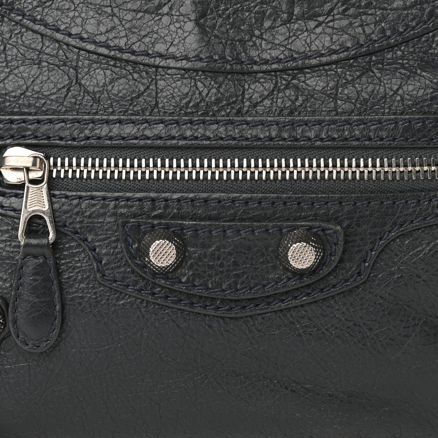Agneau Giant 12 Silver Hardware Hip Anthracite