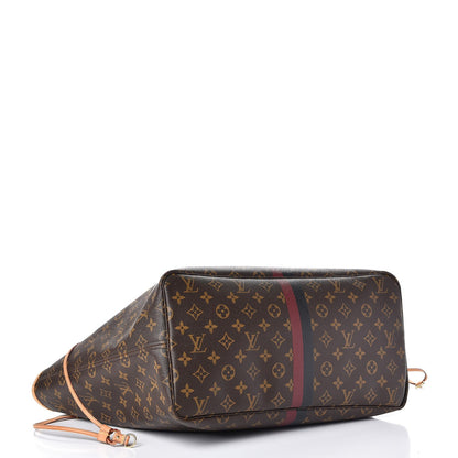 Louis Vuitton Monogram My LV Heritage Neverfull GM Bordeaux Black 5 of 13