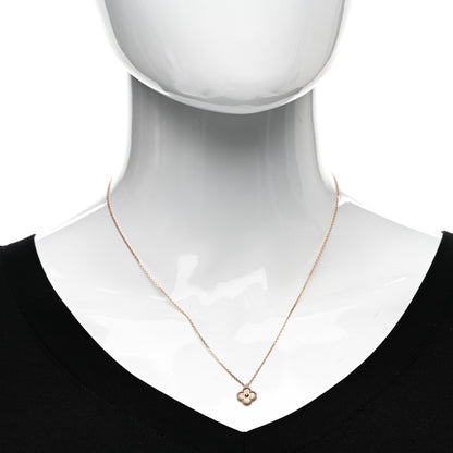 Van Cleef & Arpels 18K Rose Gold Sweet Alhambra Pendant Necklace 2 of 6