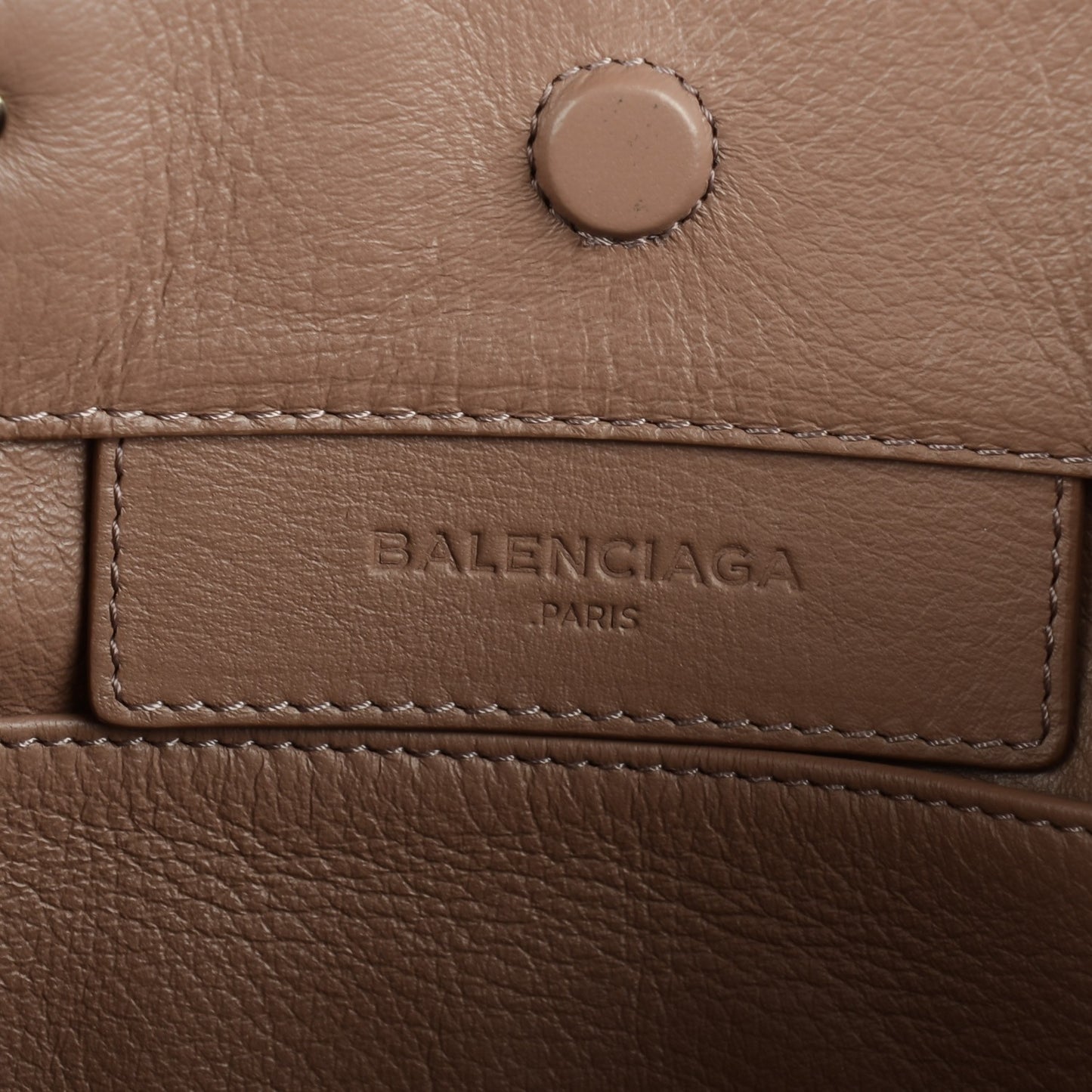 Calfskin Papier Mini A4 Tote Tomette