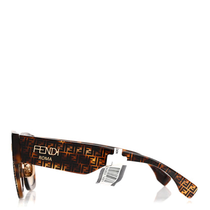Fendi Acetate Fendi Square Sunglasses FE0458 Havana Black 3 of 8