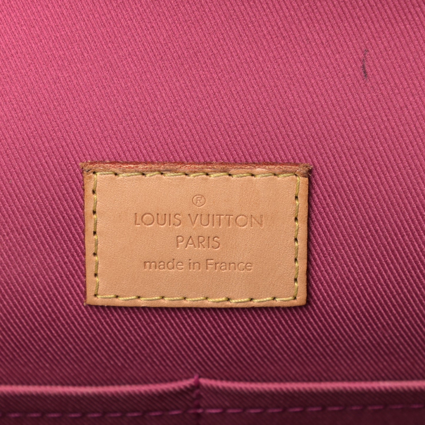 Monogram Cluny BB Bordeaux Fuchsia