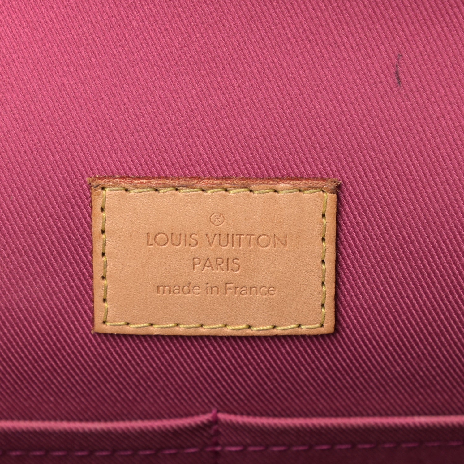 Louis Vuitton Monogram Cluny BB Bordeaux Fuchsia 6 of 14