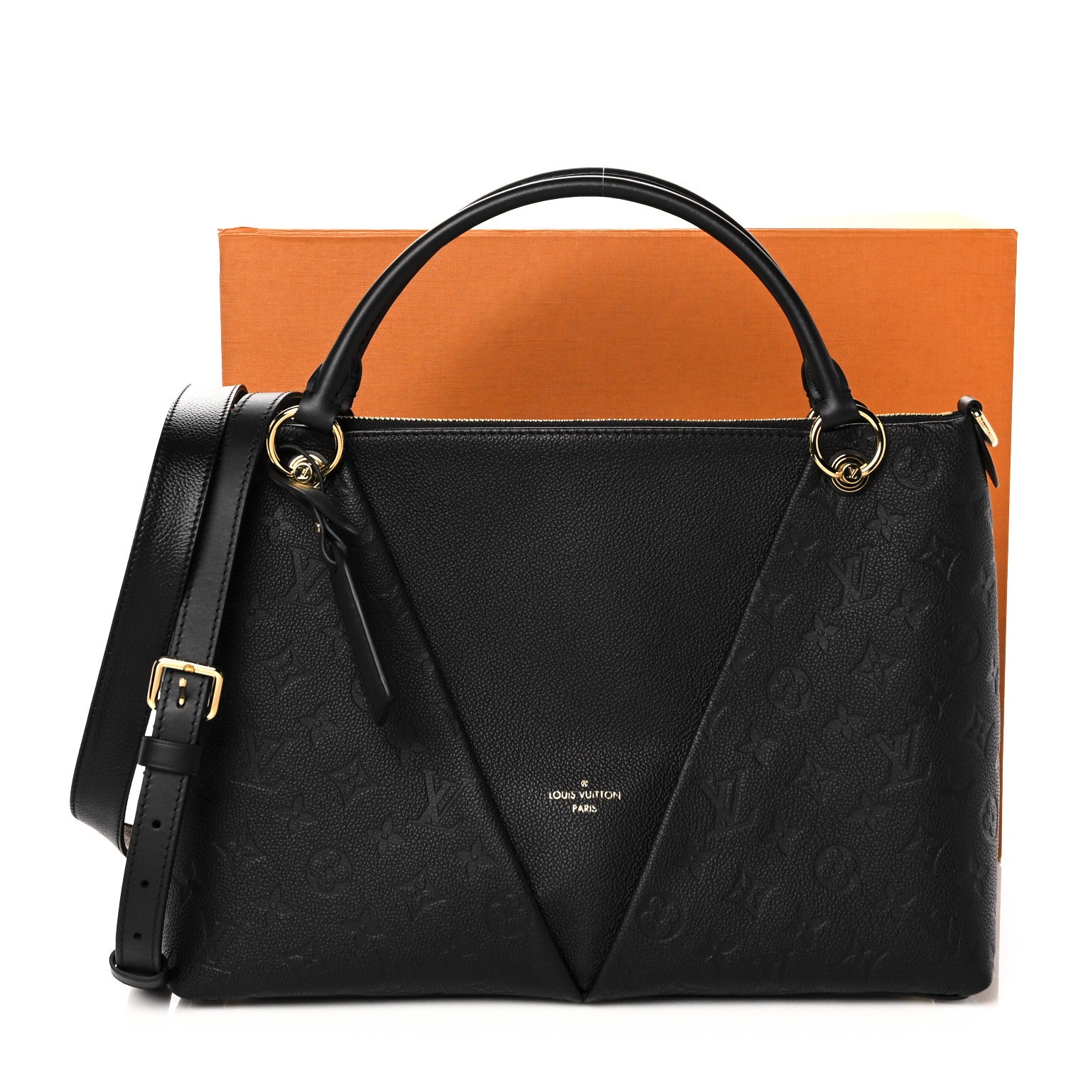 Louis Vuitton Empreinte V Tote MM Black 11 of 11