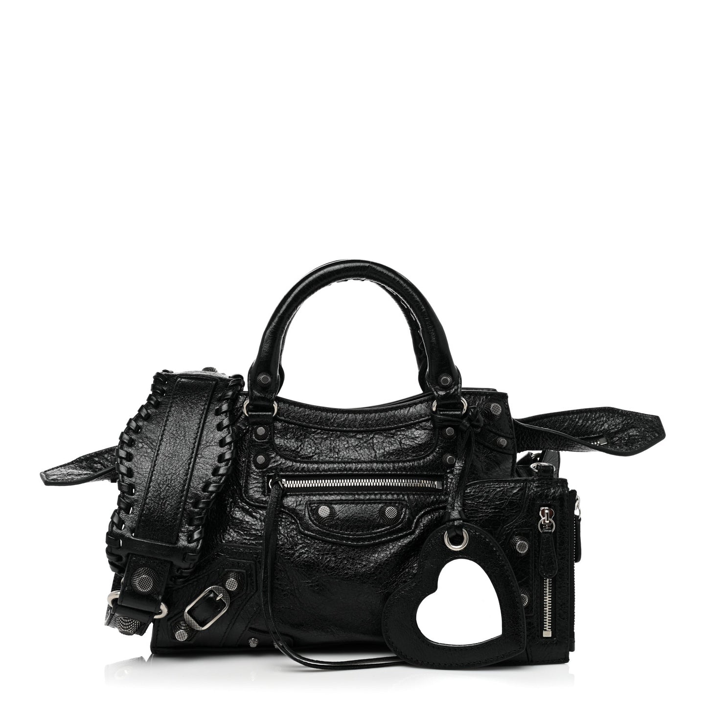 Agneau Arena Neo Cagole Handbag XS Black