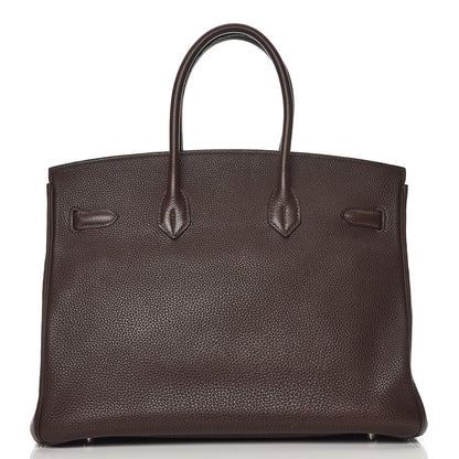 Hermes Togo Birkin 35 Chocolate 5 of 28