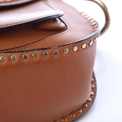 Chloe Calfskin Braided Medium Hudson Shoulder Bag Caramel 15 of 16
