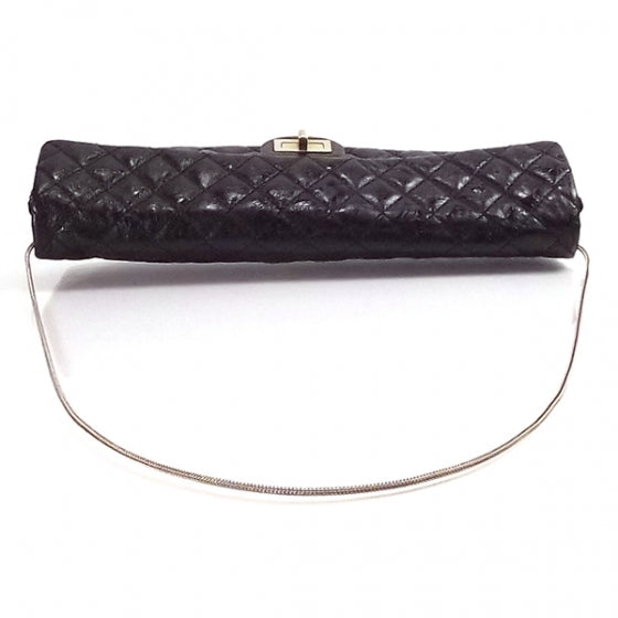 E/W Reissue Quilted Flap Black