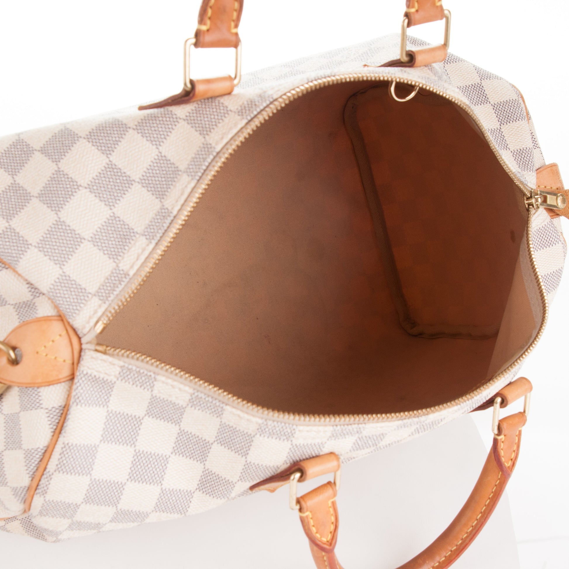 Louis Vuitton Damier Azur Speedy 35 6 of 10