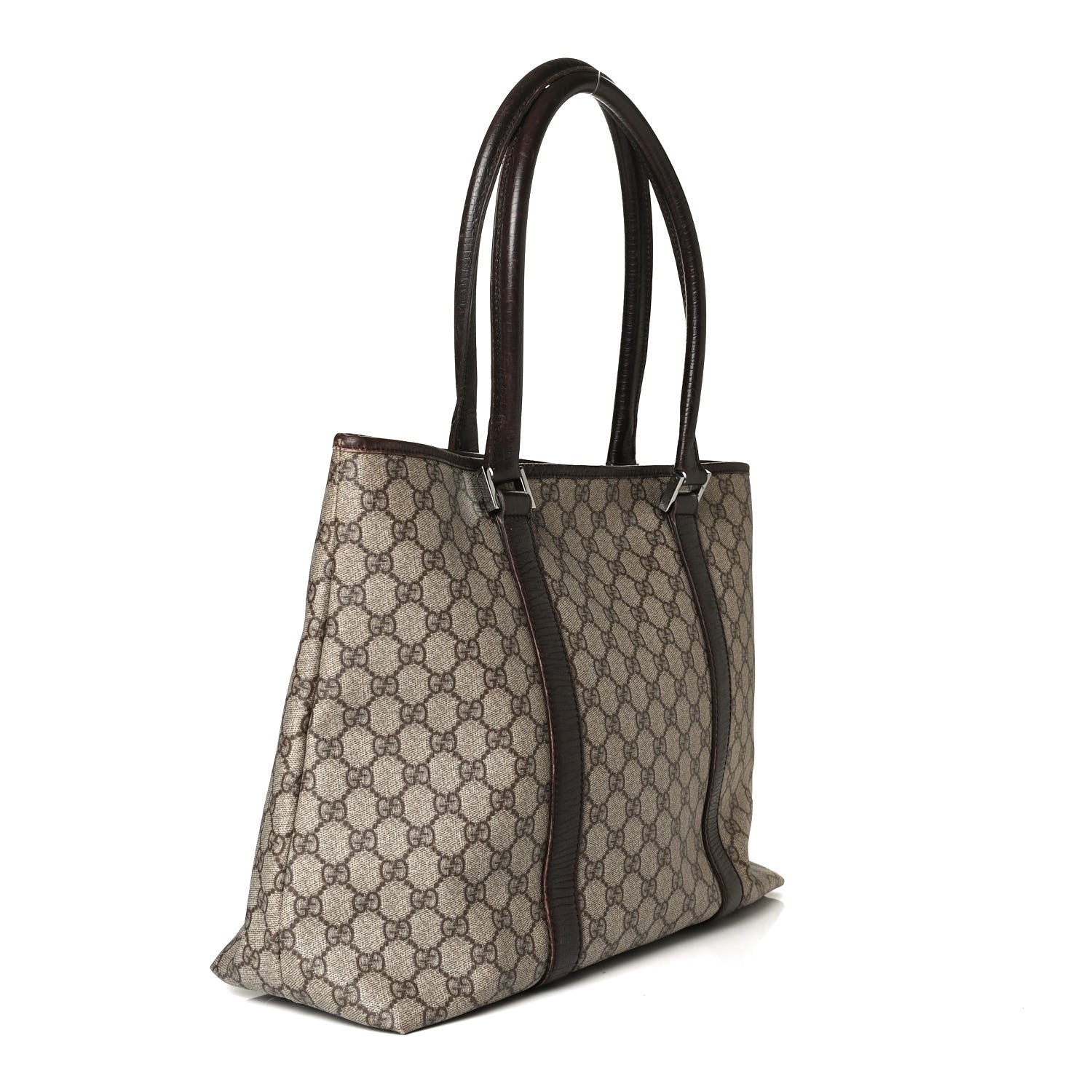 Gucci GG Plus Monogram Medium Joy Tote Dark Brown 4 of 11