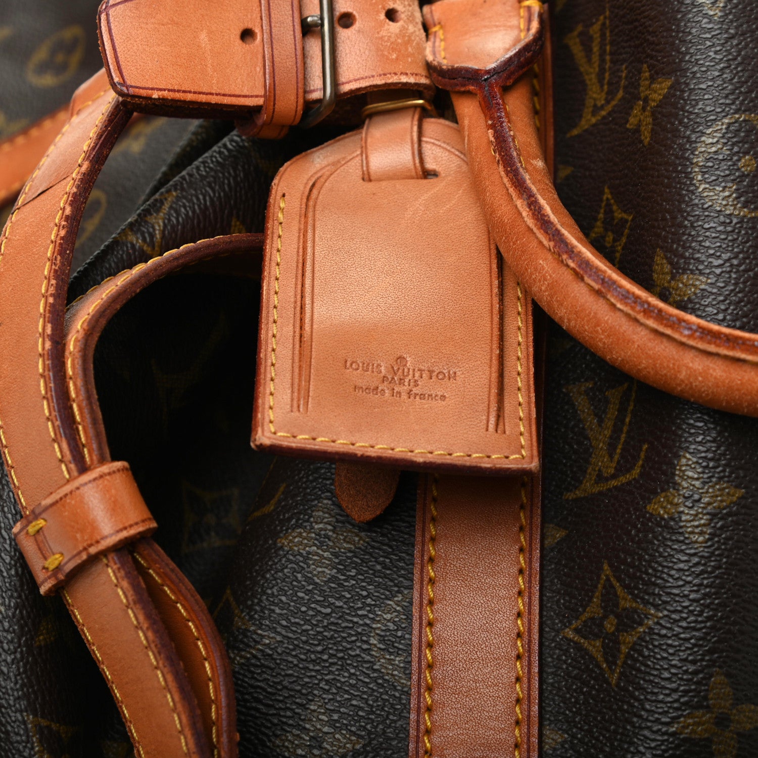 Louis Vuitton Monogram Keepall Bandouliere 50 10 of 14