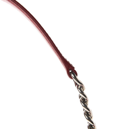 Prada Saffiano Soft Calfskin Chain Crossbody Bag Fuoco 13 of 15