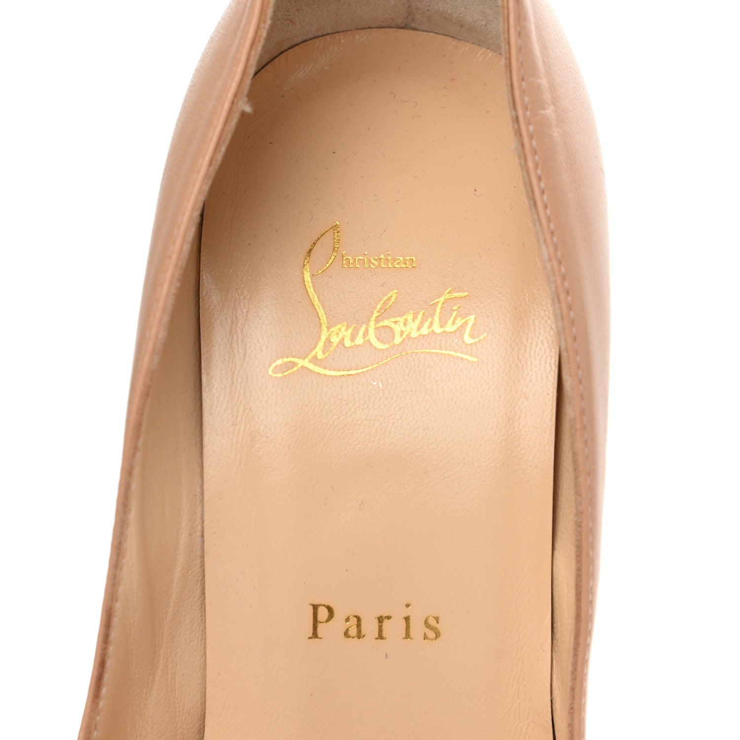 Christian Louboutin Nappa Electropump 160 Pumps 38.5 Nude 7 of 9