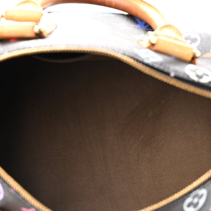 Louis Vuitton Monogram Multicolor Speedy 30 Black 5 of 19