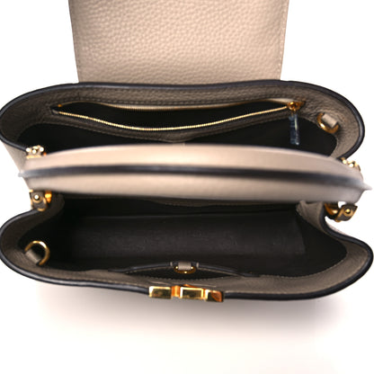 Louis Vuitton Taurillon Capucines PM Galet 5 of 14