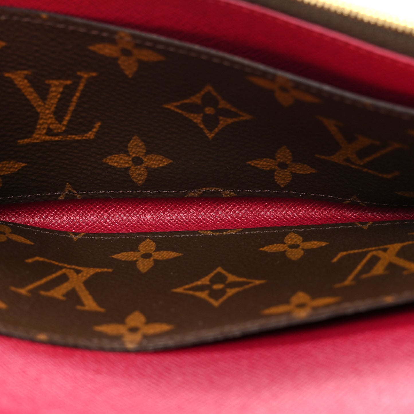Monogram Emilie Wallet Fuchsia