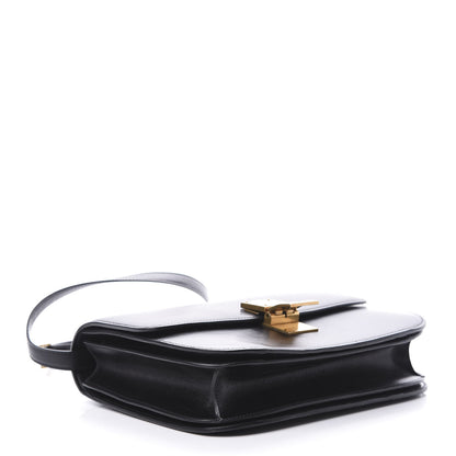 Celine Box Calfskin Medium Classic Box Flap Bag Black 5 of 17