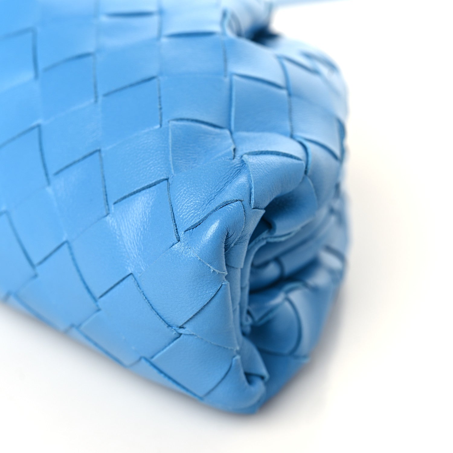Bottega Veneta Nappa Intrecciato The Mini Pouch Swimming Pool 9 of 9