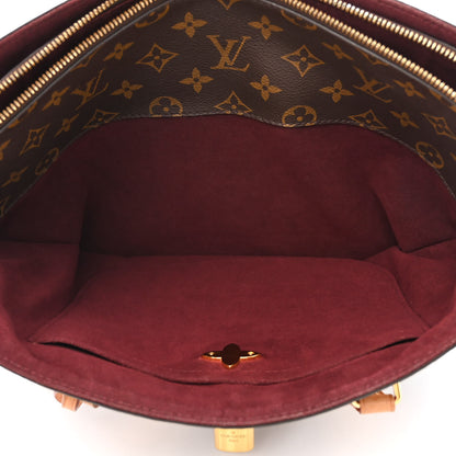 Louis Vuitton Monogram Flower Zipped Tote MM Beige 5 of 13
