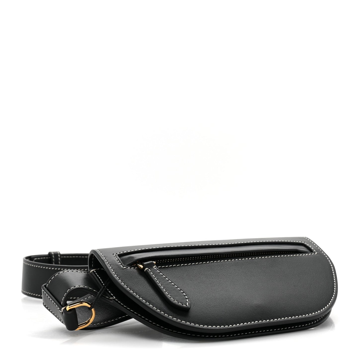 Smooth Calfskin Olympia Belt Bag Black