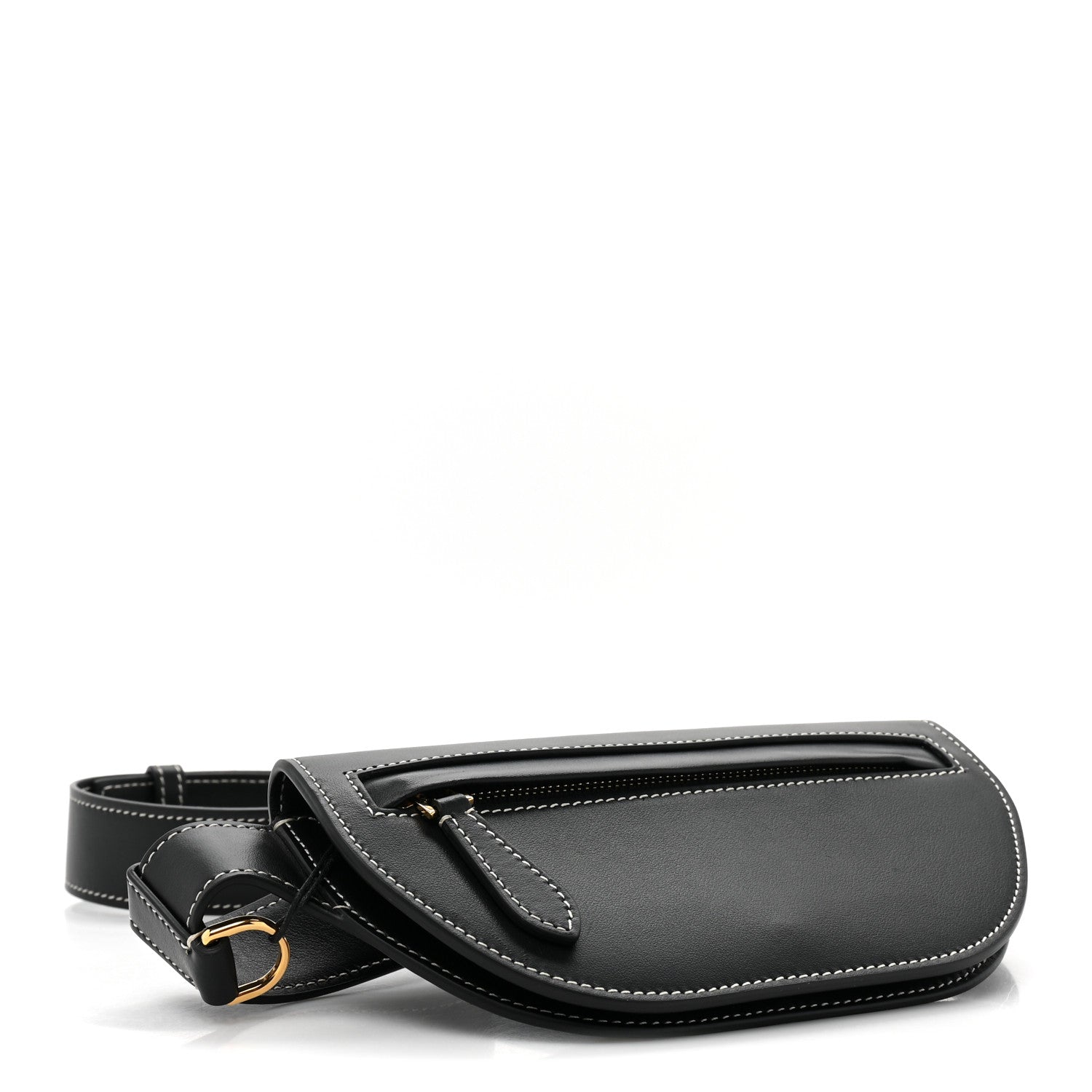 Burberry Smooth Calfskin Olympia Belt Bag Black 3 of 8