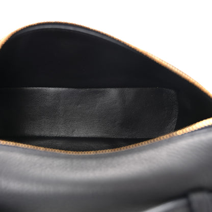 Loro Piana Grained Calfskin L19 Extra Pocket Pouch Navy 5 of 9