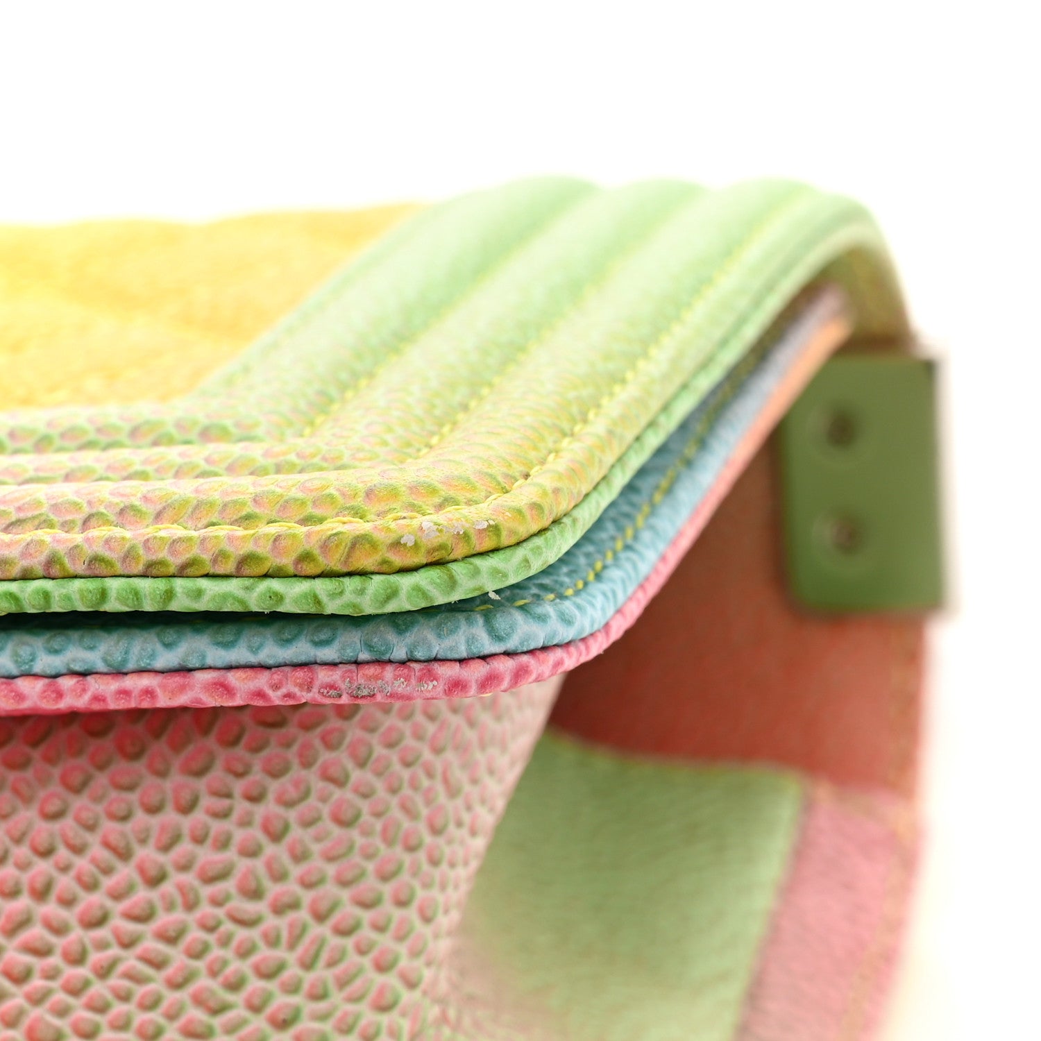 Chanel Caviar Quilted Small Cuba Rainbow Boy Flap  Multicolor 11 of 11
