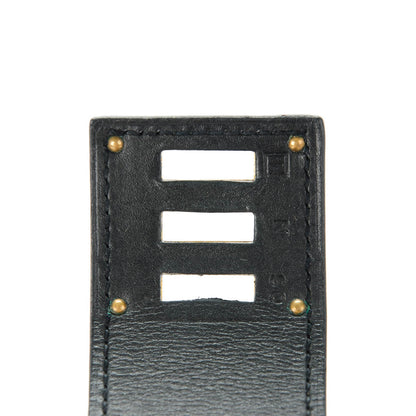 Hermes Chamonix Kelly Dog Bracelet Black 5 of 7