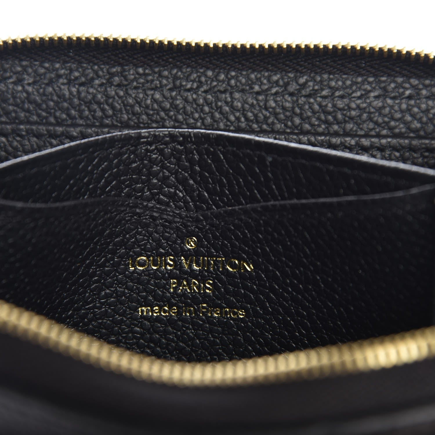 Louis Vuitton Empreinte Zippy Coin Purse Black 6 of 7