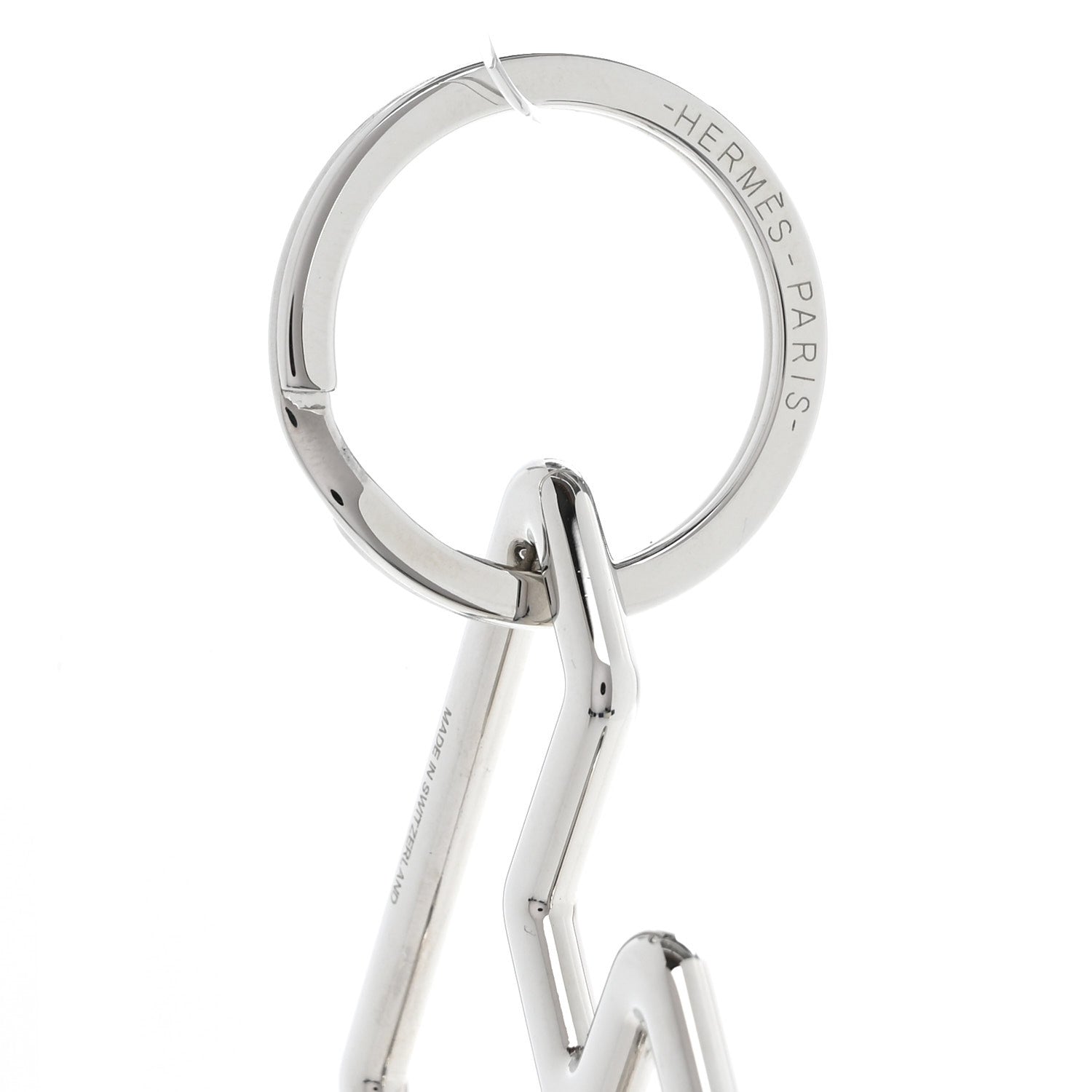 Hermes Stainless Steel H Too Speedy Key Ring 4 of 5