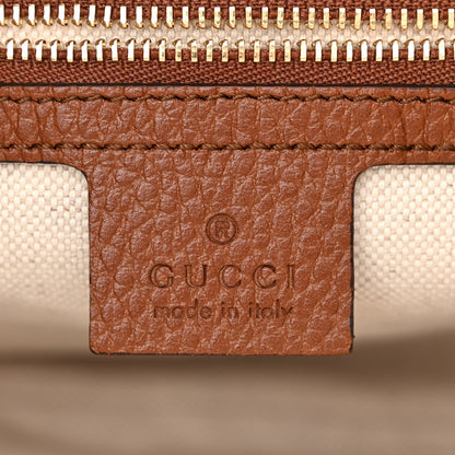 Gucci New Denim GG Monogram Calfskin Small Jackie 1961 Hobo Blue Tea Cuir 6 of 10