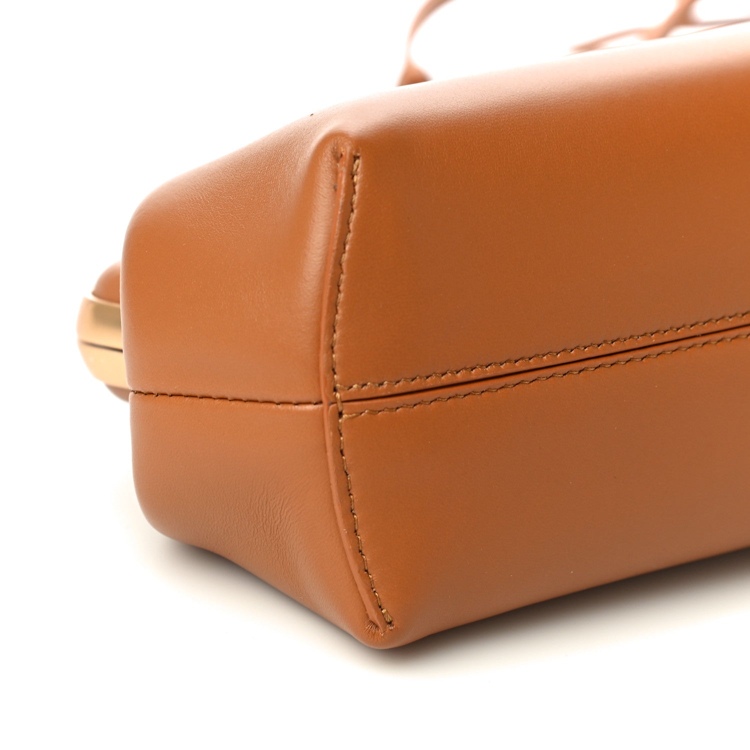 Fendi Shiny Nappa Small Fendi First Caramello 9 of 13