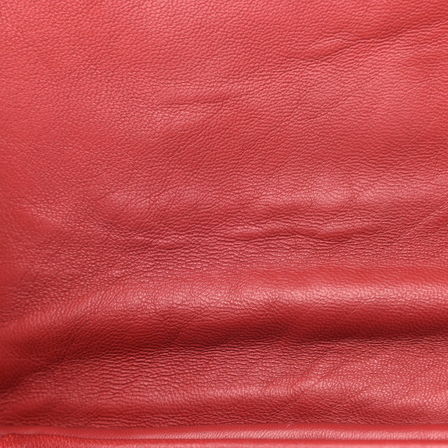 Lambskin Quilted Medium Sugar Flap Shoulder Bag Red