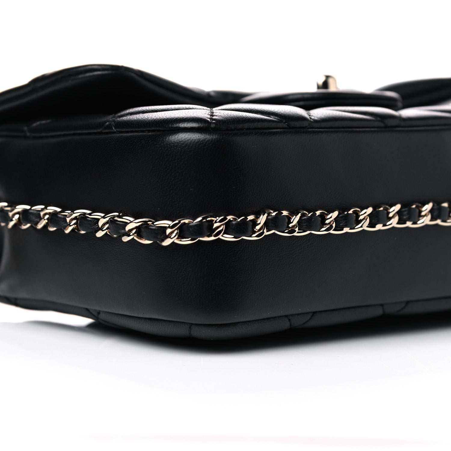 Chanel Lambskin Quilted Small My Precious Flap Black 8 of 10