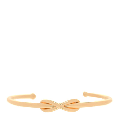 Tiffany 18K Yellow Gold Infinity Cuff Bracelet 1 of 4
