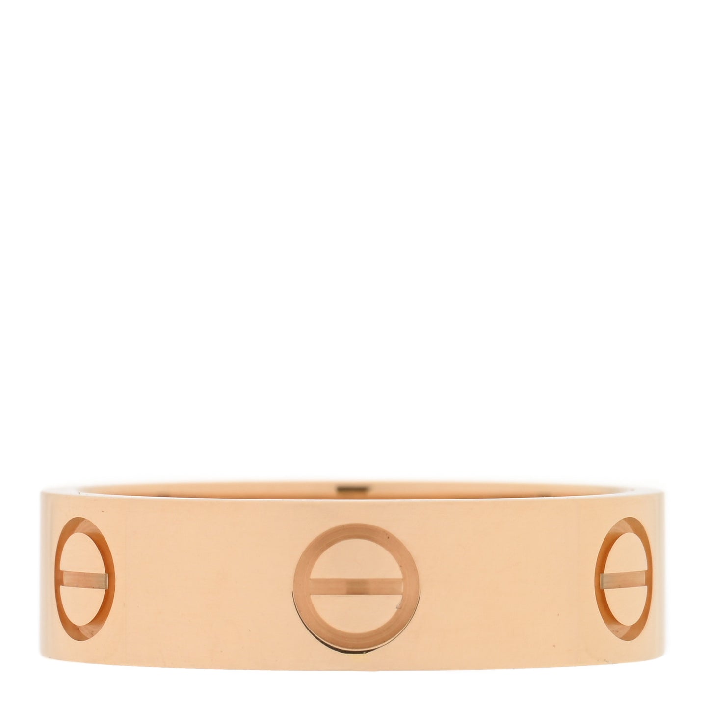18K Yellow Gold 5.5mm LOVE Ring 56 7.75