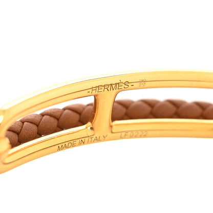 Hermes Swift Roulis Double Tour Bracelet T2 Gold 4 of 4