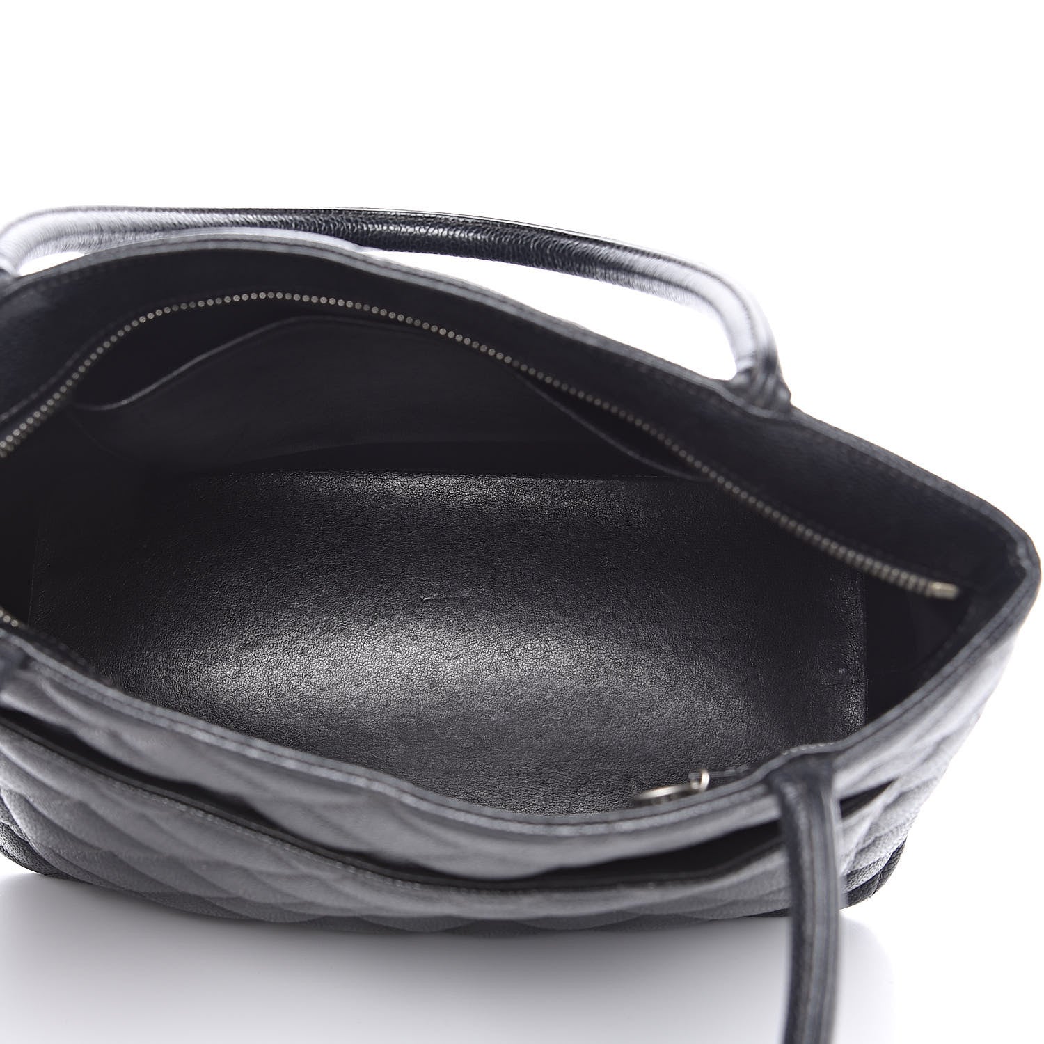 Chanel Caviar Quilted Medallion Tote Black 5 of 15