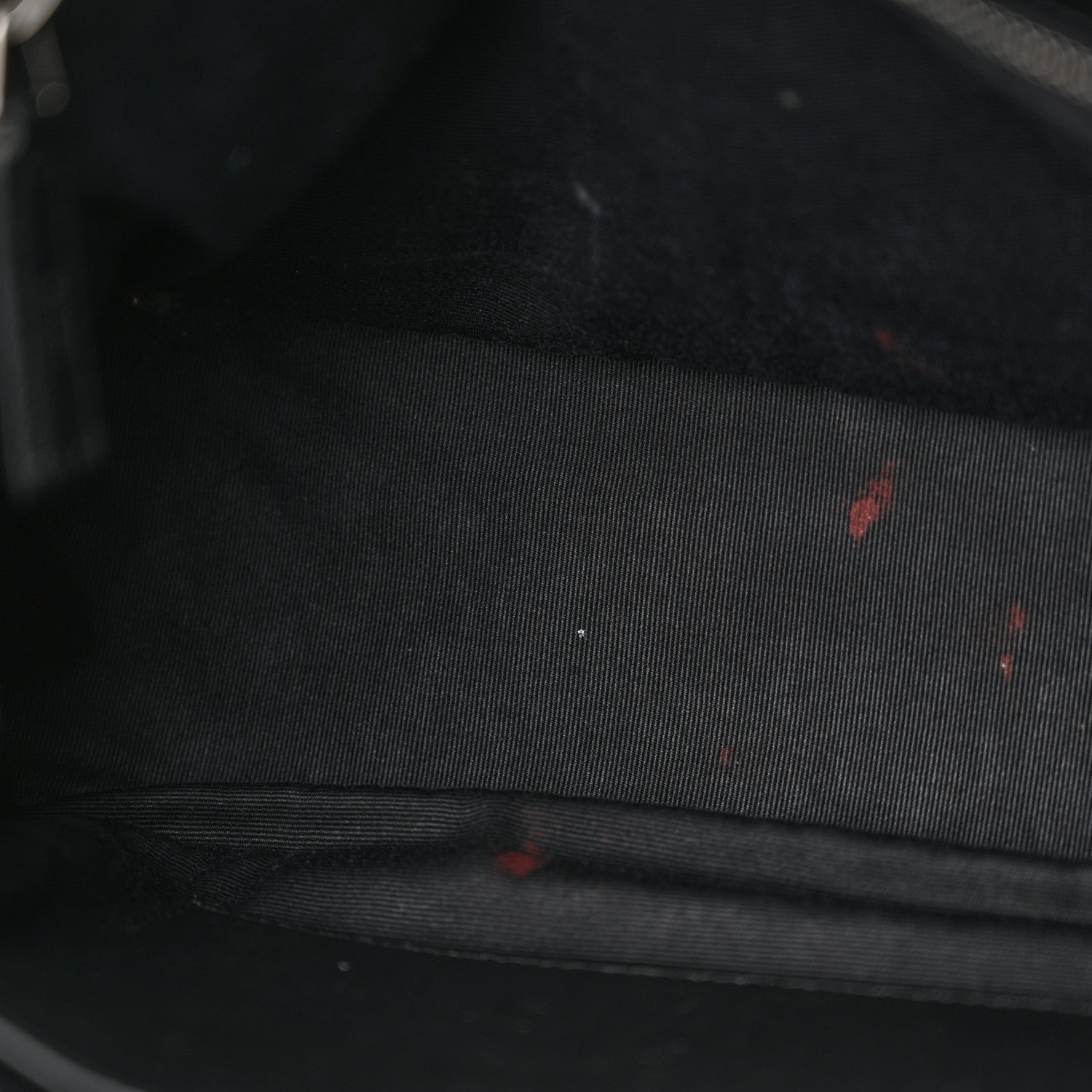 Saint Laurent Crinkled Calfskin Matelasse Monogram Medium Niki Chain Satchel Black 13 of 13