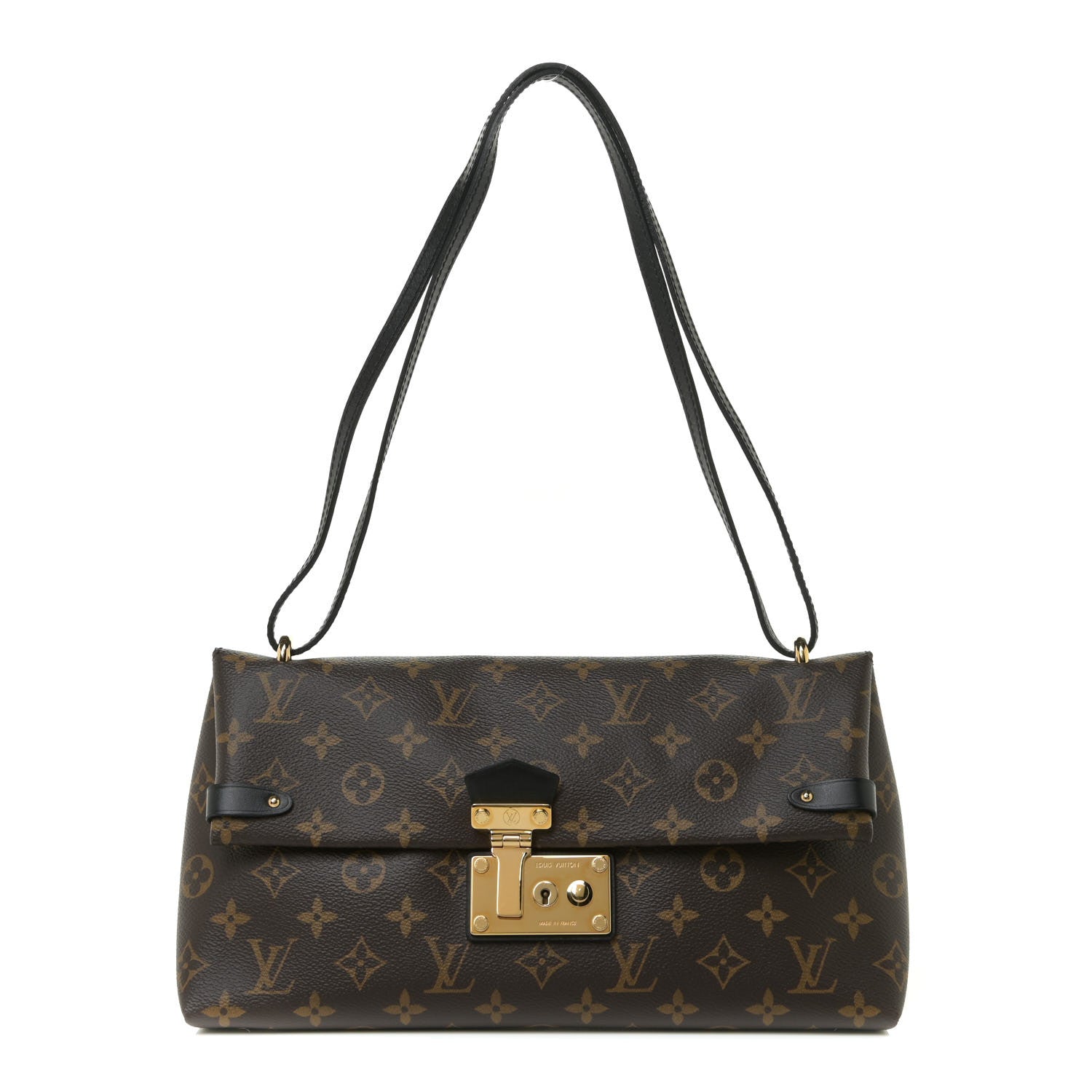 Louis Vuitton Monogram Sac Triangle PM Black 1 of 12