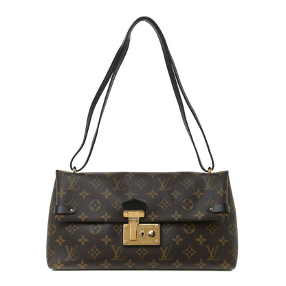 Louis Vuitton Monogram Sac Triangle PM Black 1 of 12