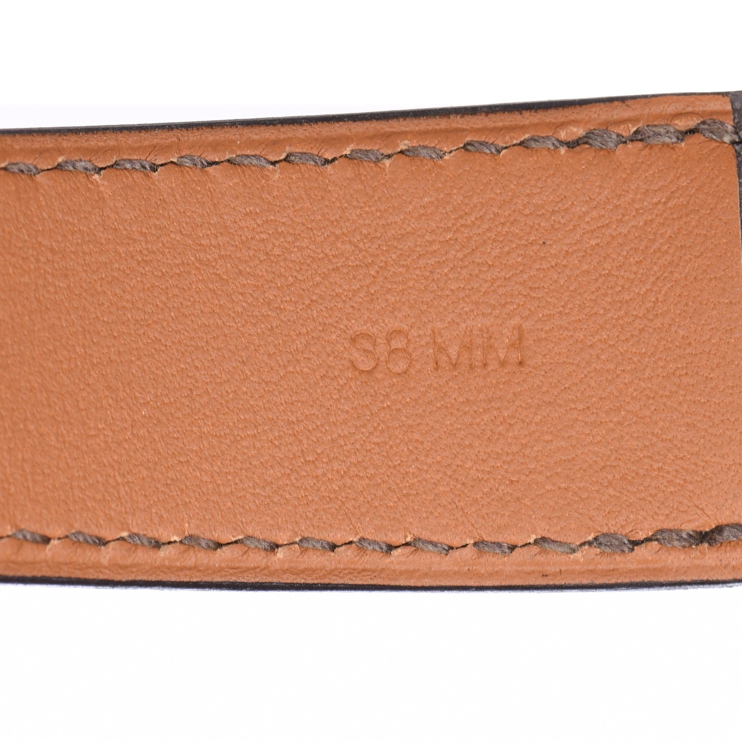 Hermes Swift 38mm Apple Watch Double Tour Etain 6 of 8