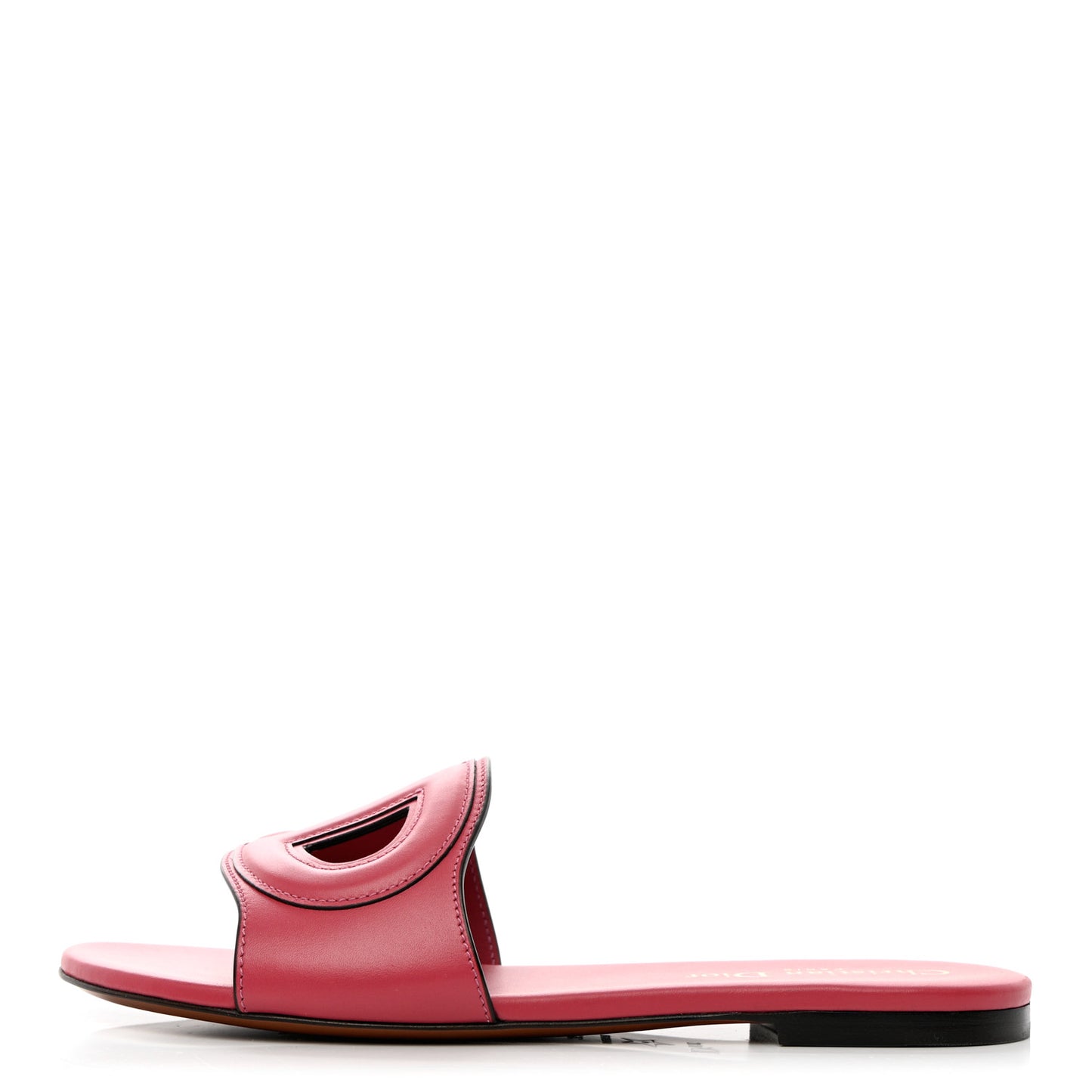 Calfskin D-Club Mule Sandal 36.5 Strawberry