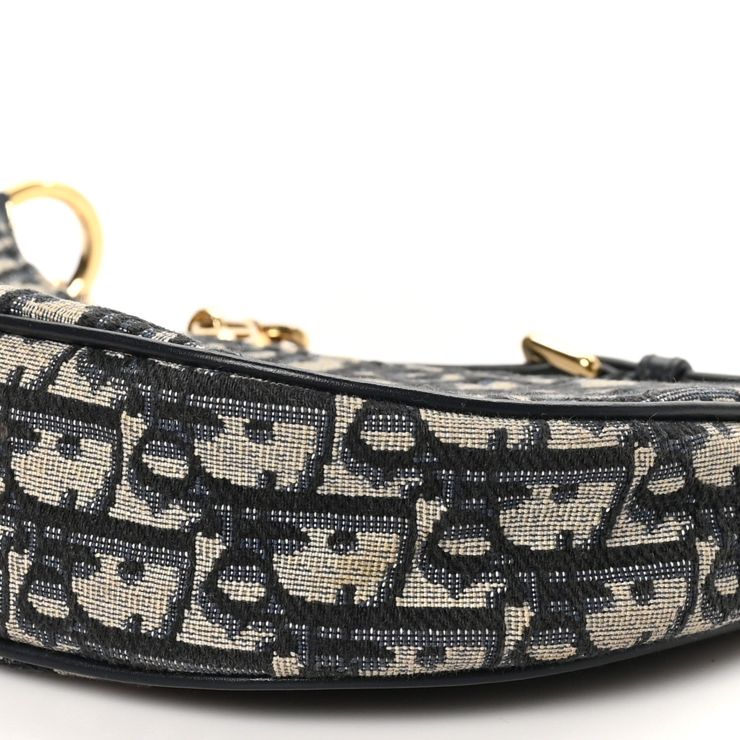 Christian Dior Oblique CD Lounge Bag Blue 9 of 9