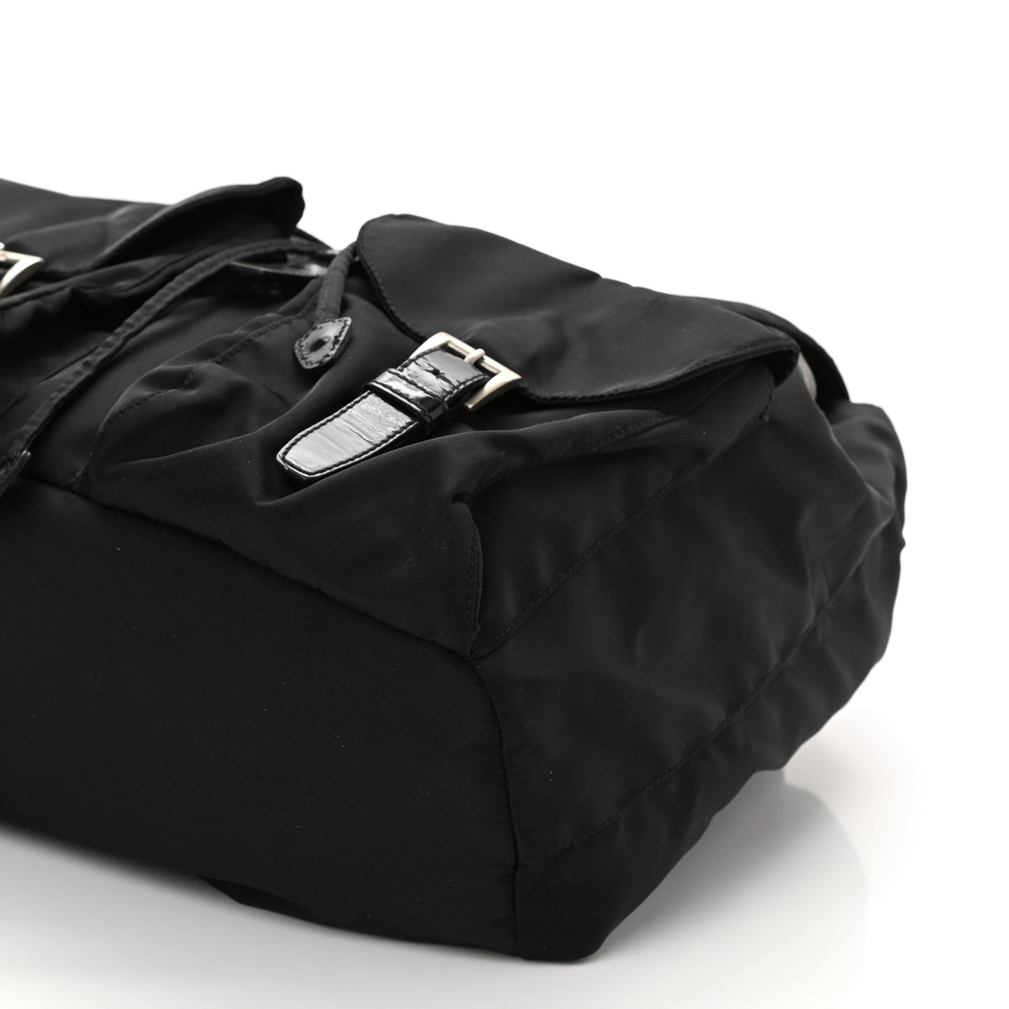 Nylon Vela Medium Backpack Black