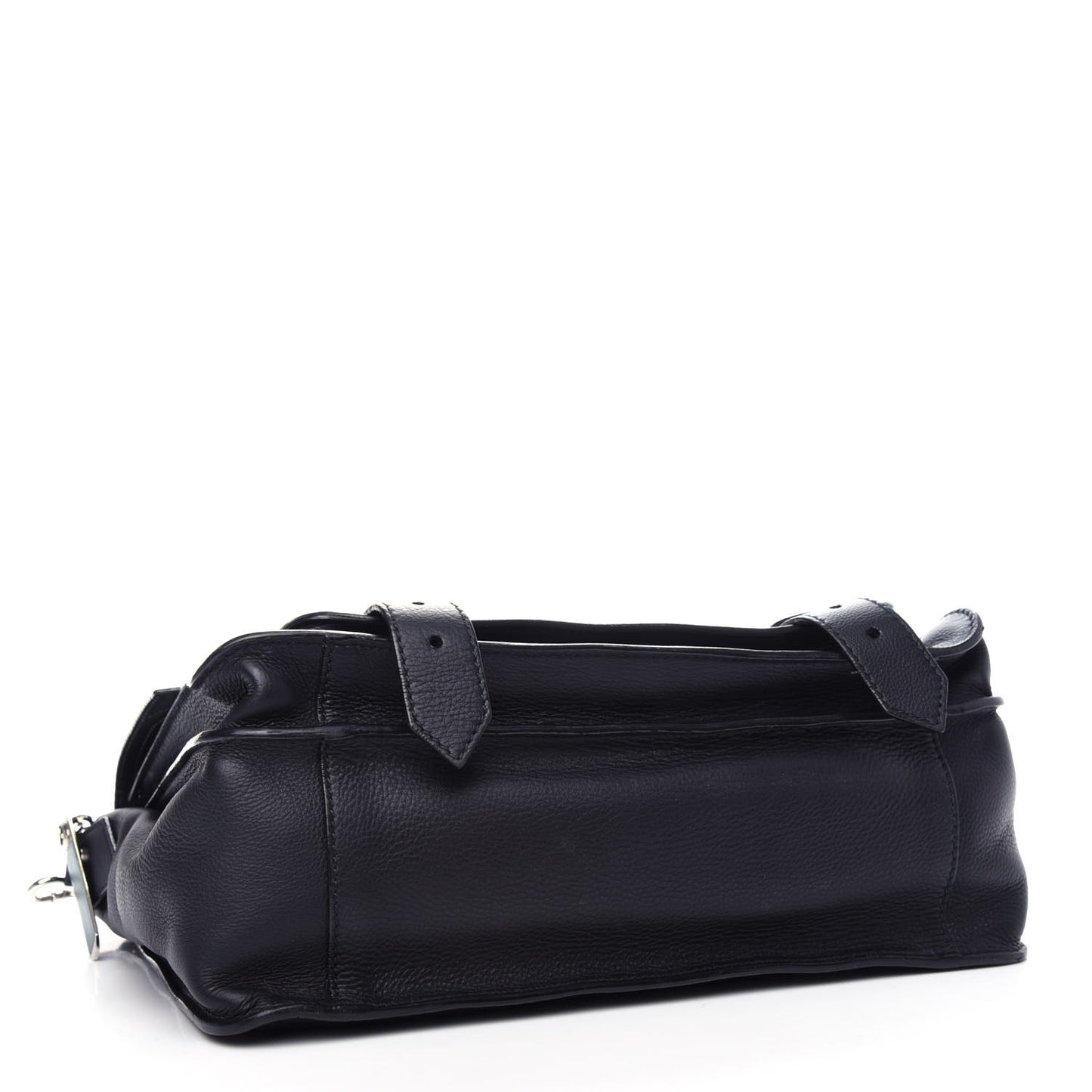 Soft Grainy Calfskin Medium PS1 Satchel Black