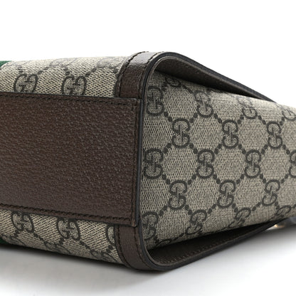 Gucci GG Supreme Monogram Small Ophidia Tote Bag Brown 9 of 9