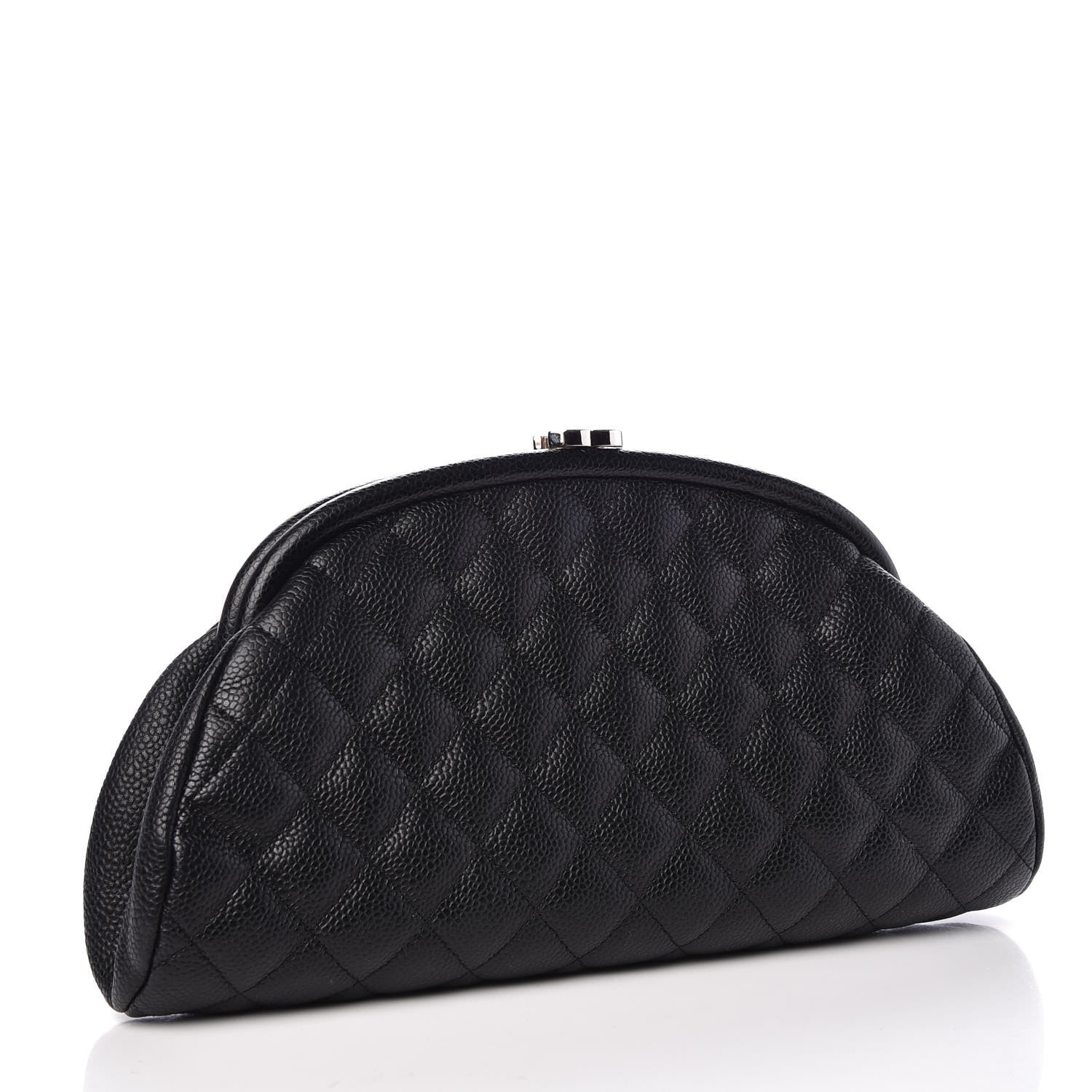 Chanel Caviar Quilted Timeless Clutch Black 3 of 8